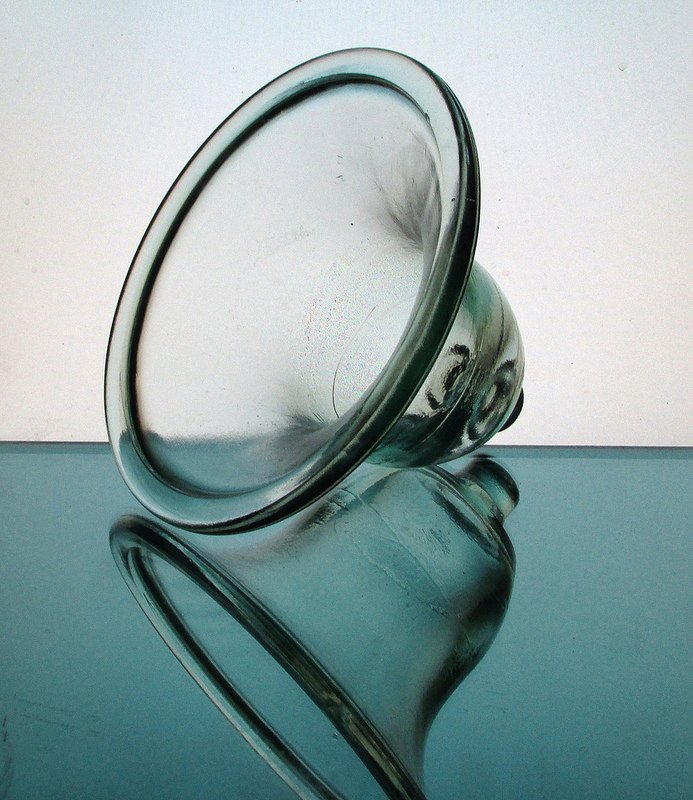 Hanging Candle Holder 7 7/8 x 6 Mexican Coke Glass Heavy HCH085