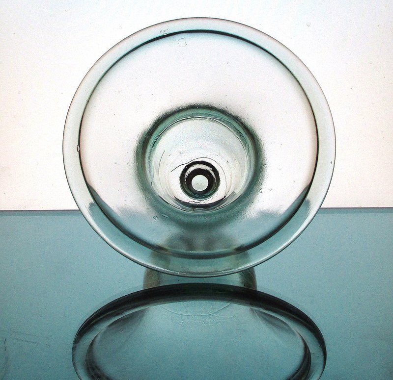 Hanging Candle Holder 7 7/8 x 6 Mexican Coke Glass Heavy HCH085
