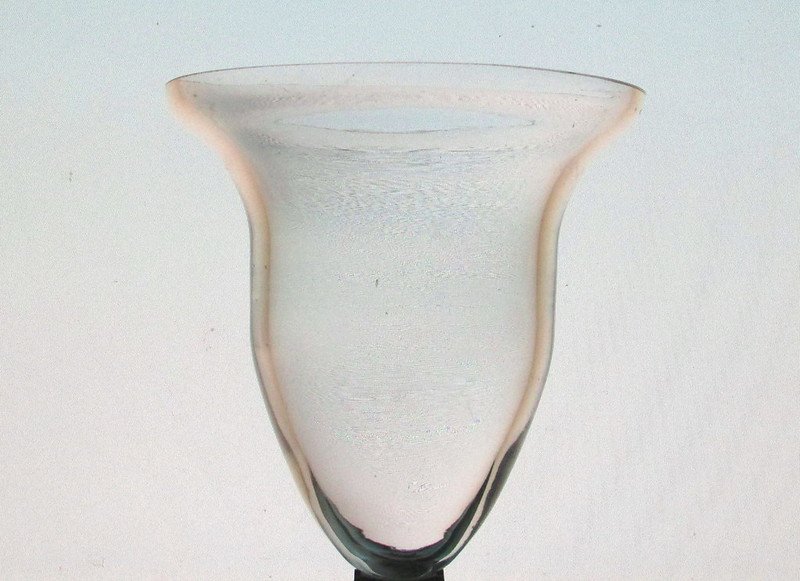 Hanging Candle Holder / Vase 4.75 x 5 Heavy Glass Flared Rim HCH011