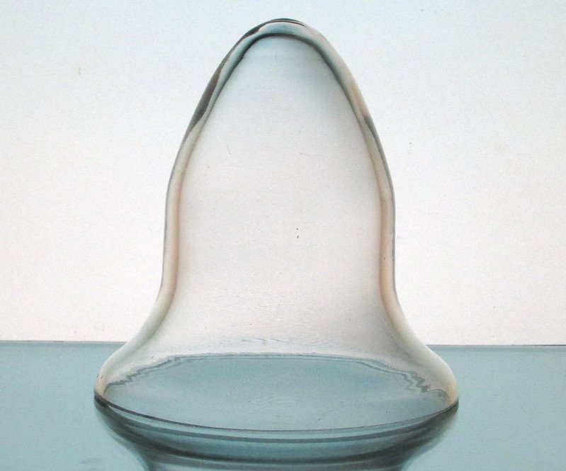 Hanging Candle Holder / Vase 4.75 x 5 Heavy Glass Flared Rim HCH011