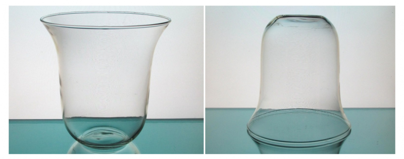 Image 4 of Hanging Candle Holder / Vase 6.75 x 7 for 5.25 inch support ring HCH122