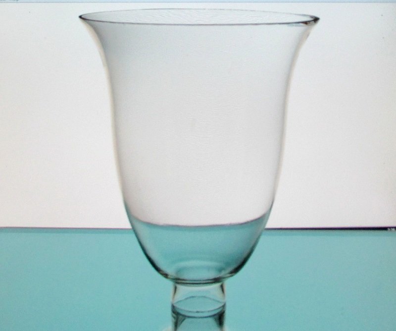 Glass Lamp Shade 1.75 inch fitter x 7 x 8.5 Flared Rim