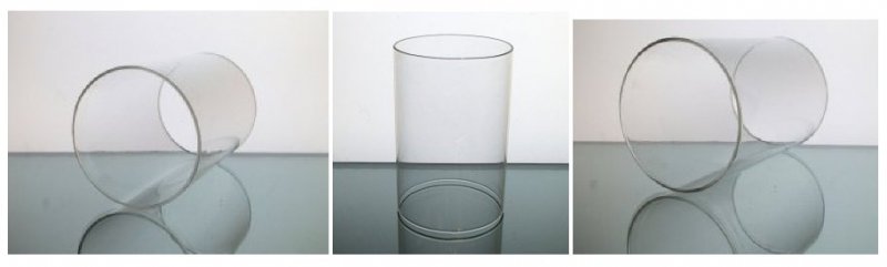 Hurricane Shade Sleeve Cylinder Clear 11 h x 5.5 w