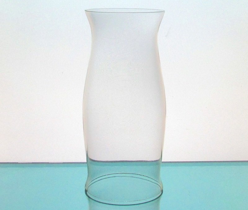 Hurricane Lamp Shade Cylinder 3 3/8 x 7 5/8 x 3 3/16 Open Ended Clear HLS002