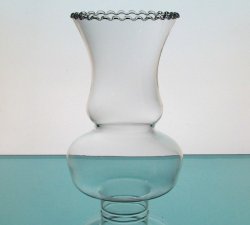 '.Glass Lamp Shade 1 7/8 fitter.'
