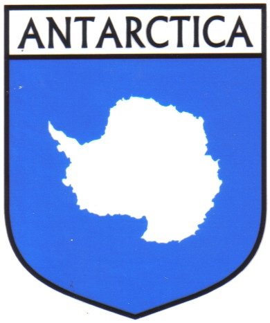 Image 1 of Antarctica Flag Region Flag Antarctica Decals Stickers Set of 3