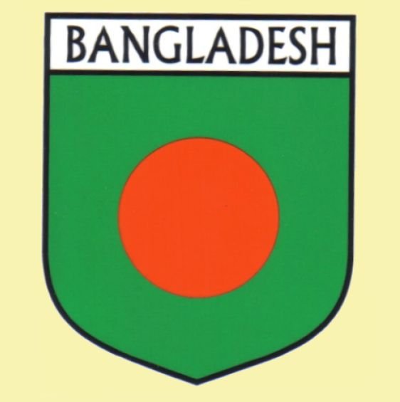 Image 0 of Bangladesh Flag Country Flag Bangladesh Decals Stickers Set of 3