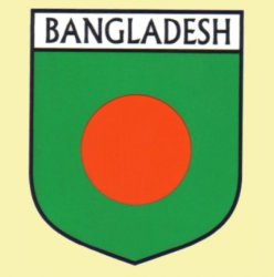 Bangladesh Flag Country Flag Bangladesh Decal Sticker