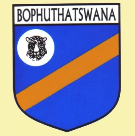 Image 0 of Bophuthatswana Flag Country Flag Bophuthatswana Decals Stickers Set of 3