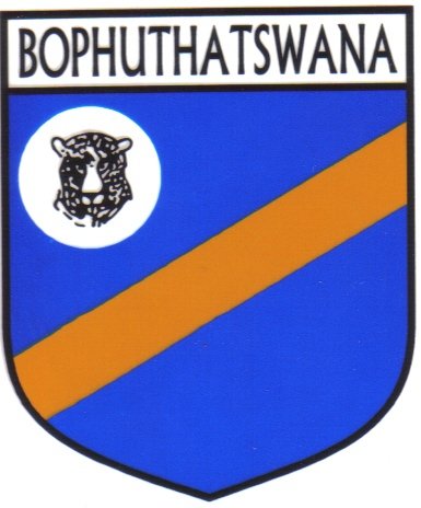 Image 1 of Bophuthatswana Flag Country Flag Bophuthatswana Decals Stickers Set of 3