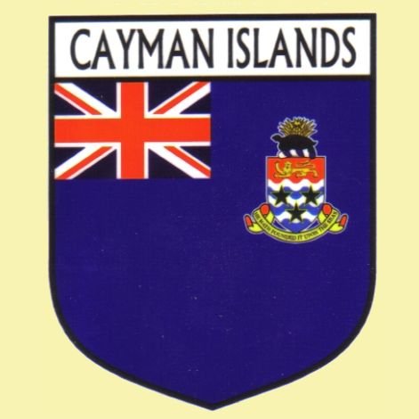 Image 0 of Cayman Islands Flag Country Flag Cayman Islands Decals Stickers Set of 3