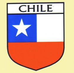 Chile Flag Country Flag Chile Decal Sticker