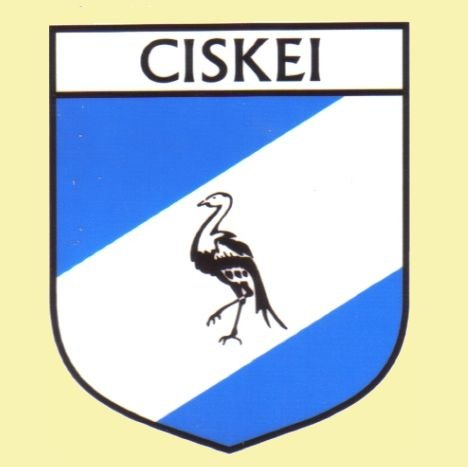 Image 0 of Ciskei Flag Country Flag Ciskei Decals Stickers Set of 3