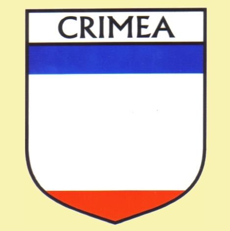 Image 0 of Crimea Flag Country Flag Crimea Decals Stickers Set of 3