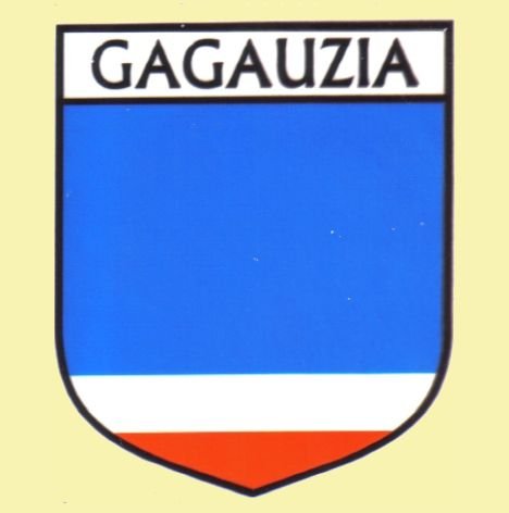 Image 0 of Gagauzia Flag Country Flag Gagauzia Decals Stickers Set of 3