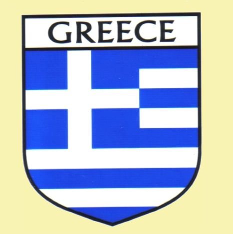 Image 0 of Greece Flag Country Flag Greece Decal Sticker
