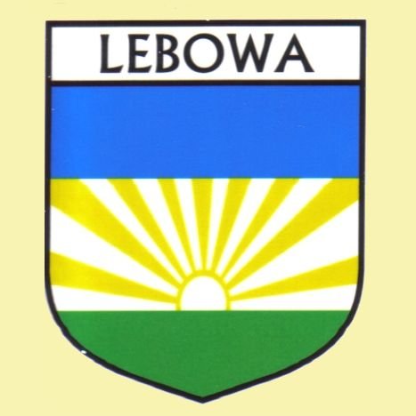 Image 0 of Lebowa Flag Country Flag Lebowa Decals Stickers Set of 3