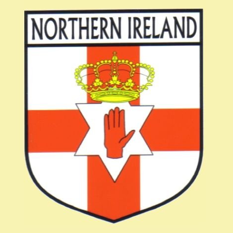 Image 0 of Northern Ireland Flag Country Flag Northern Ireland Decal Sticker
