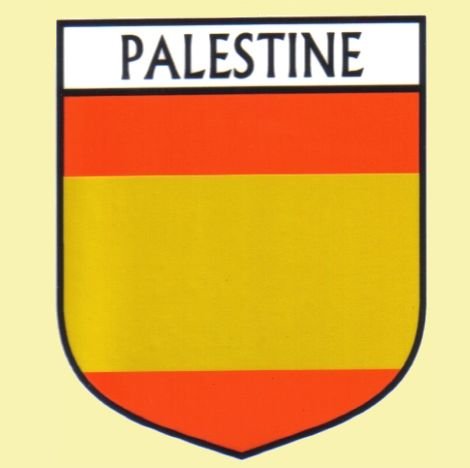 Image 0 of Palestine Flag Country Flag Palestine Decals Stickers Set of 3