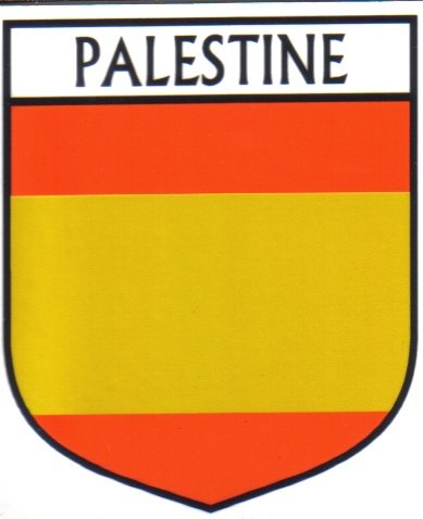 Image 1 of Palestine Flag Country Flag Palestine Decals Stickers Set of 3