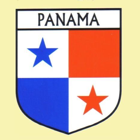Image 0 of Panama Flag Country Flag Panama Decal Sticker