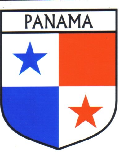 Image 1 of Panama Flag Country Flag Panama Decals Stickers Set of 3
