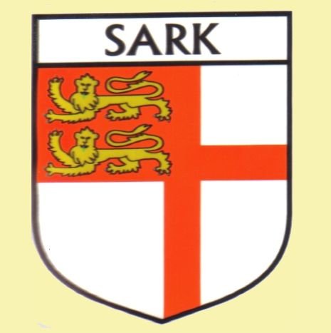 Image 0 of Sark Flag Country Flag Sark Decals Stickers Set of 3