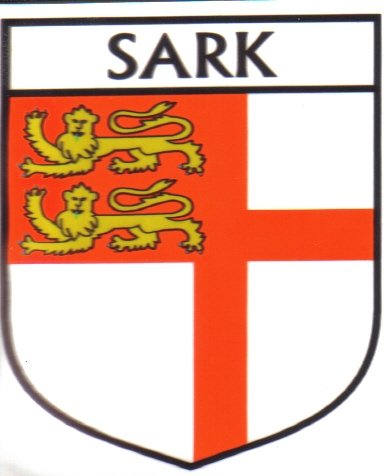 Image 1 of Sark Flag Country Flag Sark Decals Stickers Set of 3