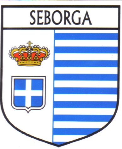 Image 1 of Seborga Flag Country Flag Seborga Decals Stickers Set of 3