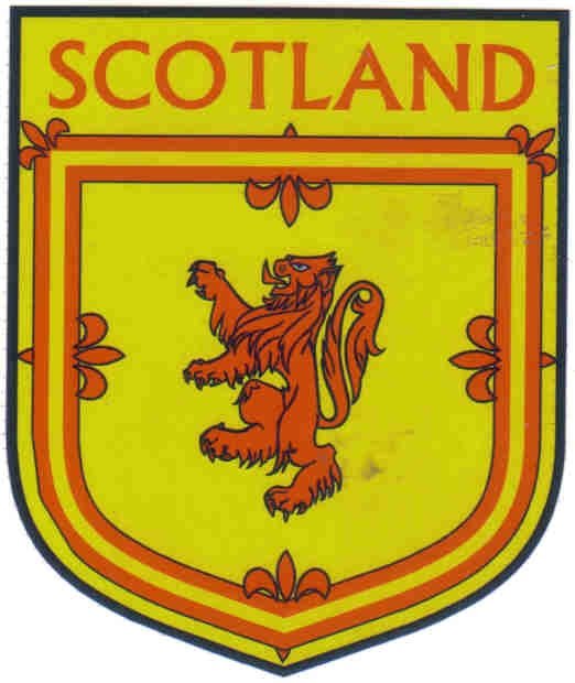 Image 1 of Scotland 1 Flag Country Flag Scotland 1 Decals Stickers Set of 3