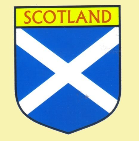 Image 0 of Scotland 2 Flag Country Flag Scotland 2 Decals Stickers Set of 3