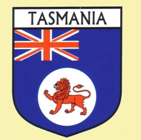Image 0 of Tasmania Flag State Flag of Tasmania Decals Stickers Set of 3