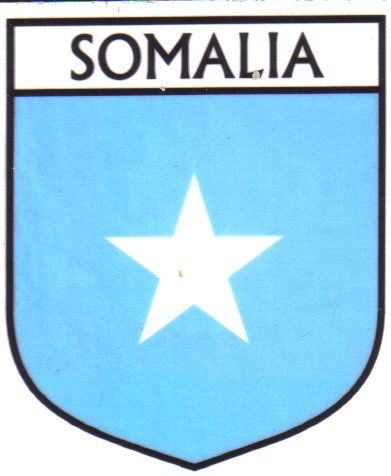 Image 1 of Somalia Flag Country Flag Somalia Decals Stickers Set of 3