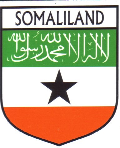 Image 1 of Somaliland Flag Country Flag Somaliland Decals Stickers Set of 3