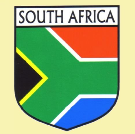 Image 0 of South Africa Flag Country Flag South Africa Decals Stickers Set of 3