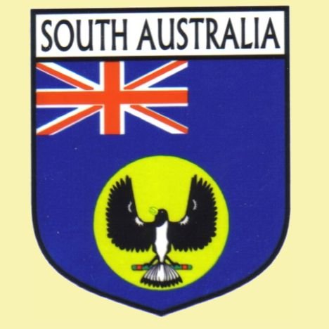 Image 0 of South Australia Flag State Flag of South Australia Decals Stickers Set of 3