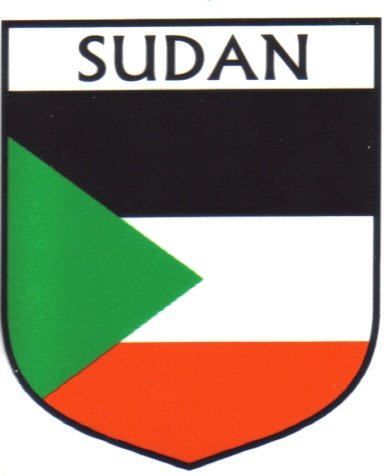Image 1 of Sudan Flag Country Flag Sudan Decal Sticker