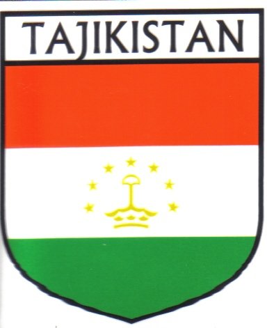 Image 1 of Tajikistan Flag Country Flag Tajikistan Decals Stickers Set of 3