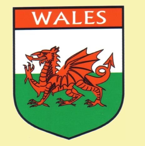 Image 0 of Wales Flag Country Flag Wales Decal Sticker