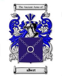 Image 3 of Albert Coat of Arms Surname Print Albert Family Crest Print