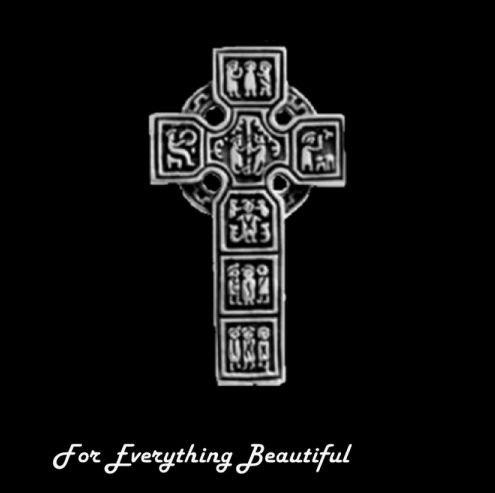 Image 0 of Castledermot Irish Celtic Cross Sterling Silver Celtic Cross