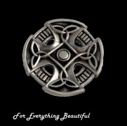 Coychurch Wheel Celtic Cross Sterling Silver Celtic Cross