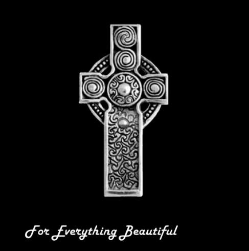 Image 0 of Kilree Celtic Cross Sterling Silver Celtic Cross