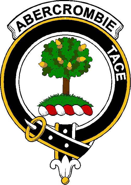 Image 0 of Abercrombie Clan Badge Large Print Abercrombie Scottish Clan Crest Badge