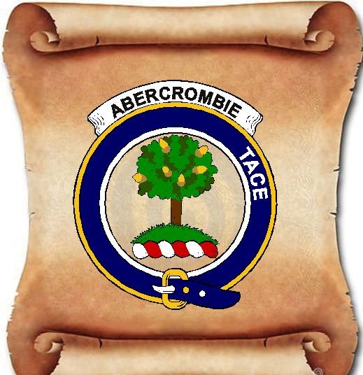 Image 3 of Abercrombie Clan Badge Large Print Abercrombie Scottish Clan Crest Badge