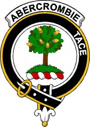 Abercrombie Clan Badge Large Print Abercrombie Scottish Clan Crest Badge
