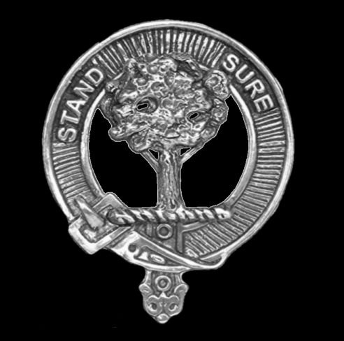 Image 0 of Anderson Clan Cap Crest Sterling Silver Clan Anderson Badge
