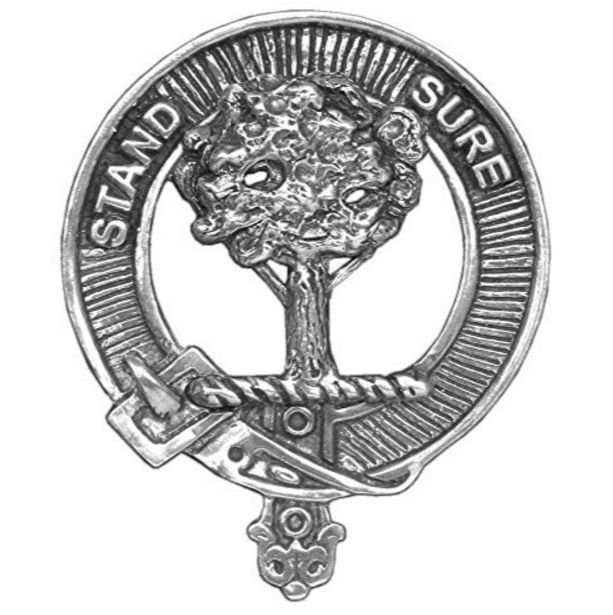 Image 1 of Anderson Clan Cap Crest Sterling Silver Clan Anderson Badge