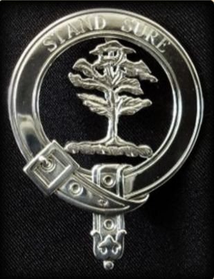 Image 2 of Anderson Clan Badge Polished Silver Anderson Clan Crest