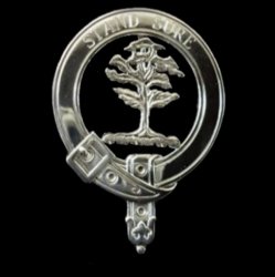 Anderson Clan Badge Polished Silver Anderson Clan Crest
